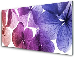 Szkło do Kuchni na Ścianę Letni Ogród Kwiatowy