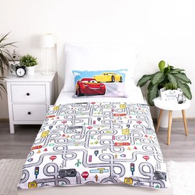 Bawełniana pościel dziecięca do łóżeczka 100x135 cm Cars – Jerry Fabrics
