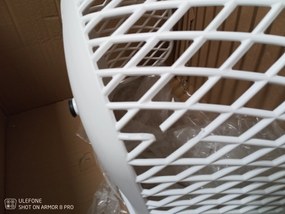 PROMOCJA Białe plastikowe krzesło CORRAL B II. jakość