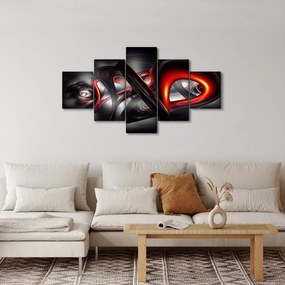 Obraz abstrakcji (125x70 cm)