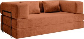 Nowoczesna sofo kanapa COZMO z funkcją spania w tkaninie POSO 40 DOMOHOME