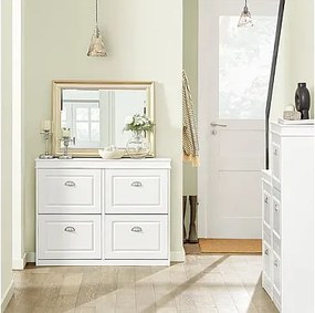 Szafka na buty z 4 drzwiami FSR79-W