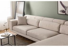 Beżowa sofa narożna Artie Jivago, narożnik prawy