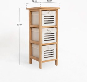 Nuvio wska Kirota 3 szuflady