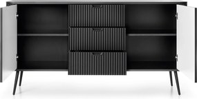 Komoda ZENZERO 168 cm do Salonu Sypialni Czarny
