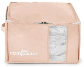 Plastikowy pojemnik próżniowy do przechowywania ubrań 42x40x25 cm Pink Edition – Compactor