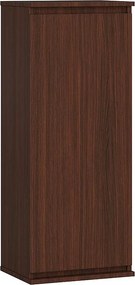 Szafka AKORD W40 Wenge 40 cm 1 drzwi kolor Wenge mat 3 półki 40x30x99 cm