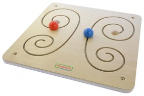 Masterkidz tablica przesuwna kształt motyla montessori