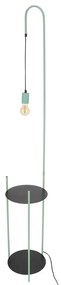 Zielona lampa stojąca (wysokość 178 cm) Walk – Candellux Lighting