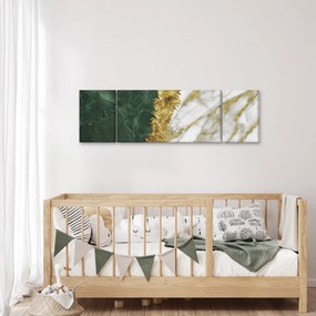 Obraz - Zielony marmur N⁰1 (170x50 cm)