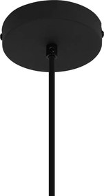 Zewnętrzna lampa wisząca czarna IP44 - Cava