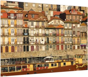 Obraz - Dzielnica Waterfront, Portugalia (70x50 cm)