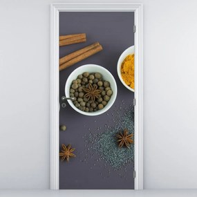 Fototapeta na drzwi - Przyprawy (95x205cm)