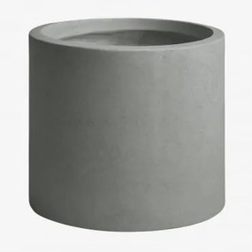 Doniczka Z Betonu Aurevi Ø45 Cm & Jasnoszary - Sklum