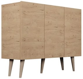 Skandynawska komoda na nóżkach dąb artisan Z2-D87