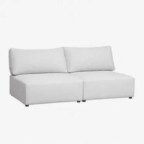 Dwuczęściowa Sofa Modułowa Kata Tkaniny Beżowy Krem - Sklum