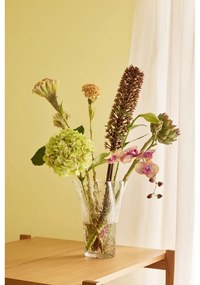 Szklany wazon (wysokość 30 cm) Ruffle – Hübsch