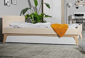 Jednoosbowe łóżko dziecięce w stylu skandynawskim So Sixty 90x200