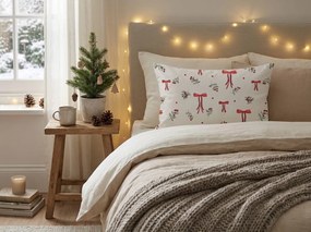 Bawełniana poszewka na poduszkę HOLLY BOWS 50x70 cm, kolorowa