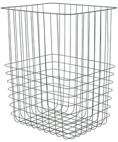 Zielony metalowo-tekstylny kosz na pranie 64 l Store-It – Mette Ditmer Denmark