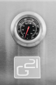 Grill gazowy G21 Nebraska BBQ Premium line, 6 palników + gratis reduktor ciśnienia