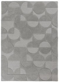 Szary wełniany dywan Flair Rugs Gigi, 160x230 cm