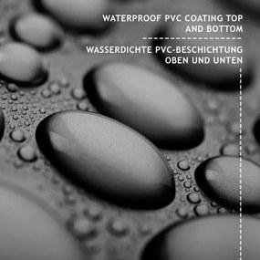 Plandeka wodoodporna 5x6 m 650g/m² biała UV PVC