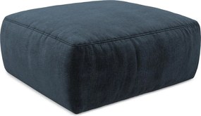 Ciemnoniebieski podnóżek z tkaniny szenilowej Kuki – Makamii