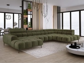Narożnik PLAZA XL Prawostronny z elektryczną regulacją siedziska Tkanina EDEN 12 WERSAL