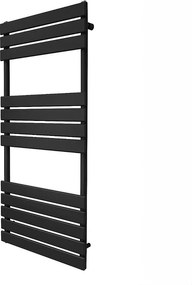 Grzejnik łazienkowy panelowy – 1200 mm x 500 mm – czarny