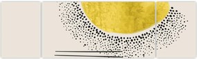 Obraz - Abstrakcyjny obraz plaży N⁰2 (170x50 cm)