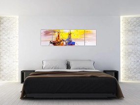 Obraz - Obraz statku (170x50 cm)