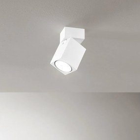 CONNECT regulowana kwadratowa lampa ścienna LED, biała, 1xGu10 Perenz