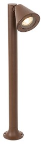 Zewnetrzna Nowoczesny klosz ogrodowy brązowo-rdzawy 60 cm IP44 regulowany - Ciara Nowoczesny Oswietlenie zewnetrzne