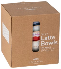 Kamionkowe miski zestaw 4 szt. ø 15 cm Latte – Costa Nova