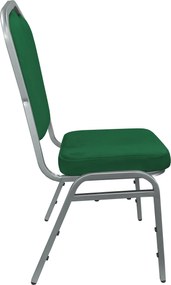 Krzesło Vega tkanina Welur bankietowe konferencyjne stelaż metalowy : Kolor Stelaża - Szary, Kolor tkaniny - VELVET - MG25