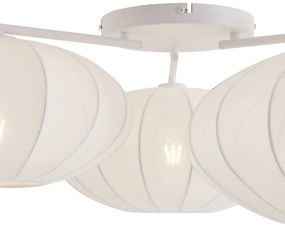 Lampa sufitowa Japandi biała 3-punktowa - Multi BidaJapandi Oswietlenie wewnetrzne