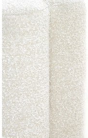 Kremowy puf z materiału bouclé Nalani – Light &amp; Living
