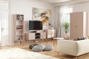 Komoda LEBEL z drzwiczkami 100cm machiato MELIMEBLE