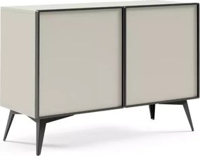 Komoda Mavel 110 cm – nowoczesna komoda do salonu, metalowe nogi, płyta laminowana