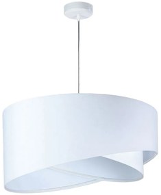 Biała minimalistyczna lampa wisząca - EX988 Zusi