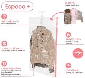 Zestaw worków próżniowych Compactor Espace L, 70 x145 cm, 2 szt., 2 szt.