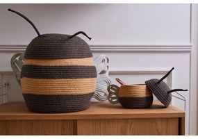 Tekstylny dziecięcy kosz na zabawki ø 30x32 cm Mama Bee – Lorena Canals