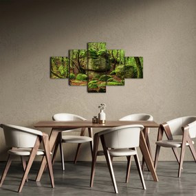 Obraz magicznego lasu (125x70 cm)