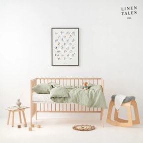 Lniana pościel dziecięca jednoosobowa 140x200 cm – Linen Tales