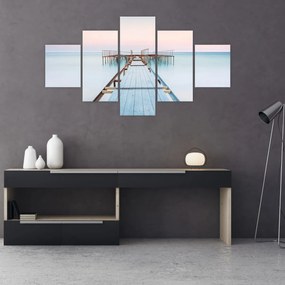 Obraz - Długie molo (125x70 cm)
