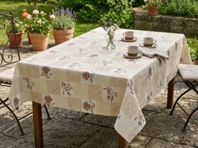 Obrus PVC BELLISA 120x140 cm, beżowy