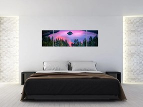 Obraz - Jezioro Tahoe, Sierra Nevada, Kalifornia, USA (170x50 cm)