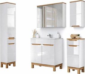 Zestaw mebli łazienkowych z umywalką 60 cm F4-K44