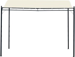 Outsunny Pergola Ogrodowa 3x3 297x297 cm Zadaszenie Tarasu Kremowa | Aosom PL